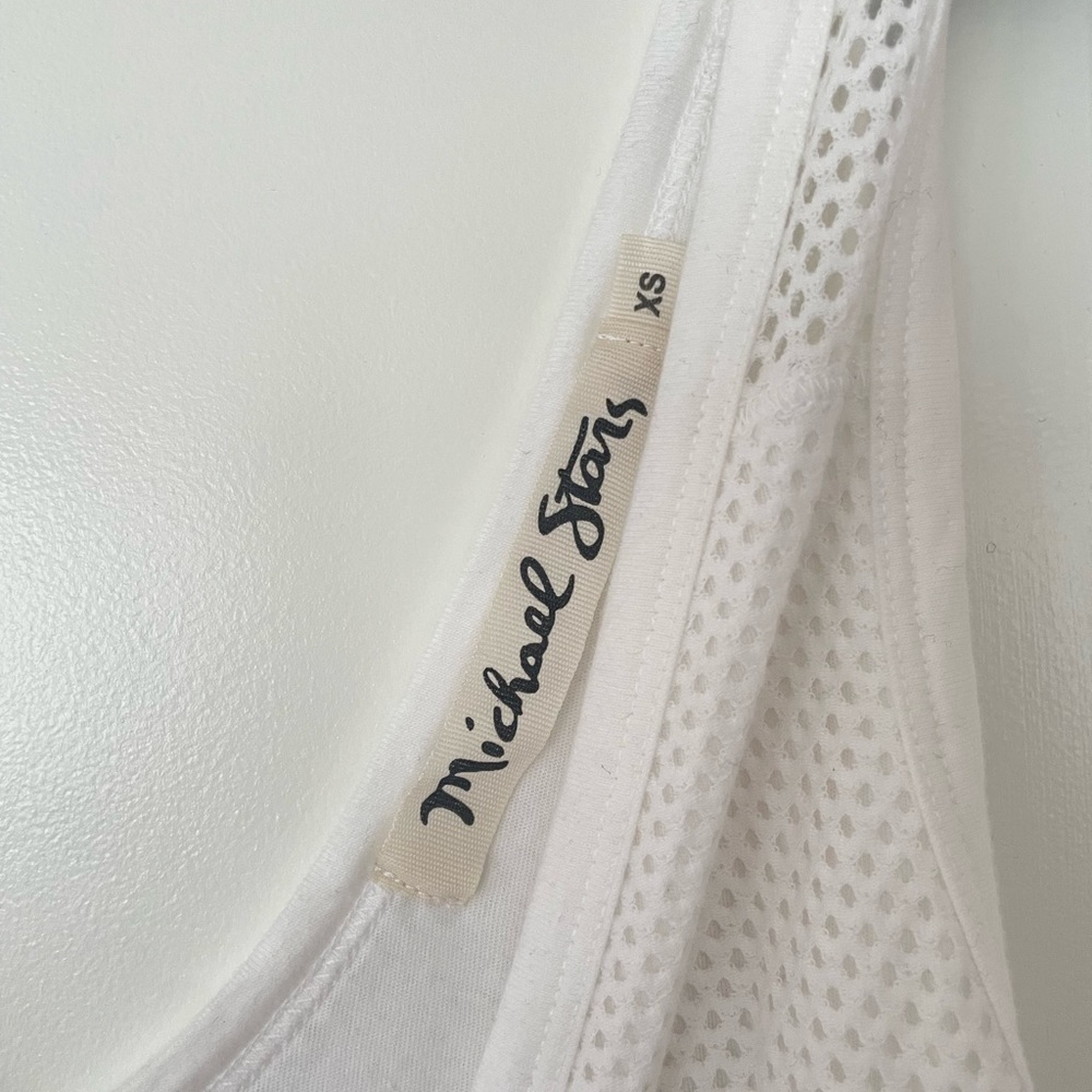 White summer mini dress. NWOT.